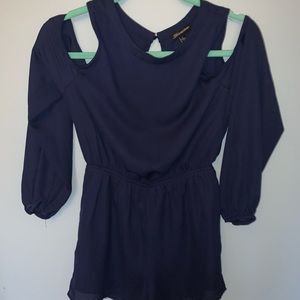 Navy blue children’s romper